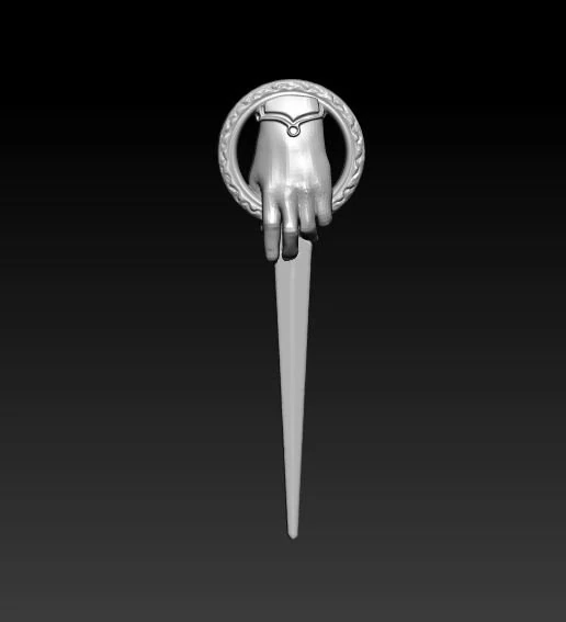 hand of the king 3D Print Model .c4d .max .obj .3ds .fbx .stl .blend 