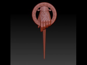 hand of the king Modello di stampa 3D