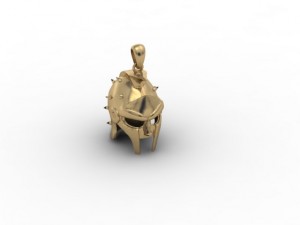 helmet pendant 3D Print Model