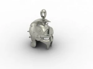 helmet pendant 3D Print Model