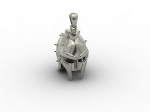 helmet pendant 3D Print Model