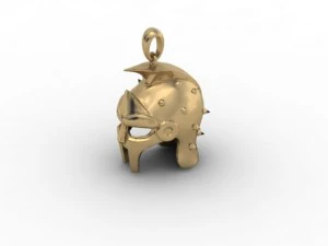 helmet pendant 3D Print Model