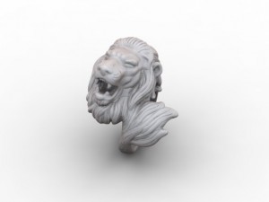 lion ring 3D Принт Модель