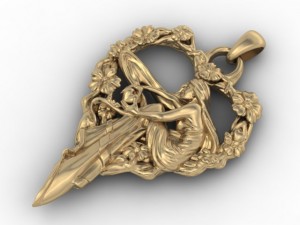 jewellery pendant 3Dプリントモデル