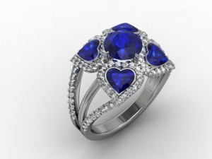 jewellery ring Modelo de Impressão 3D
