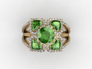 jewellery ring Modello di stampa 3D