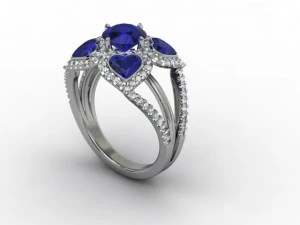 jewellery ring 3D Print Model
