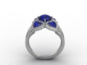 jewellery ring Modello di stampa 3D