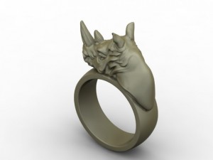 rhino ring Modèles 3D en vedette