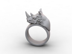 rhino ring Modèles 3D en vedette