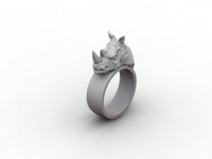 rhino ring Modèles 3D en vedette