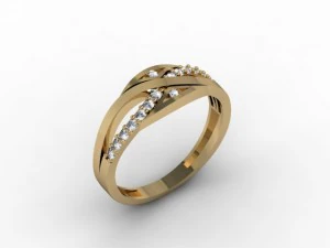 ювелірне кільце 3D Принт Модель