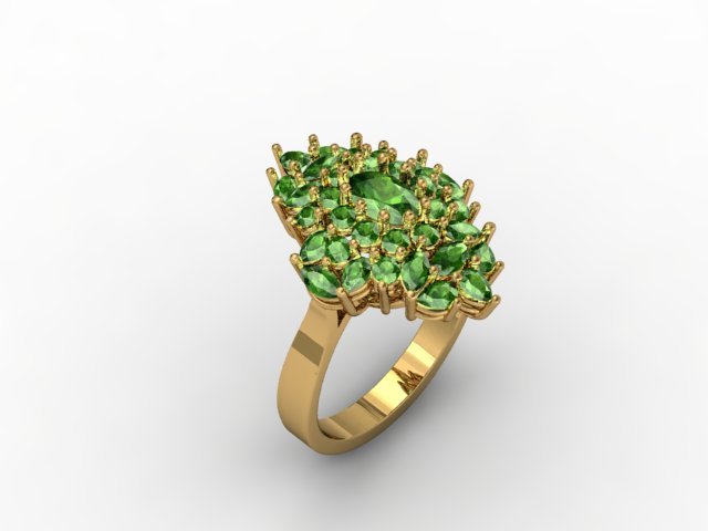 jewellery ring 3D प्रिंट मॉडल .c4d .max .obj .3ds .fbx .stl .blend 