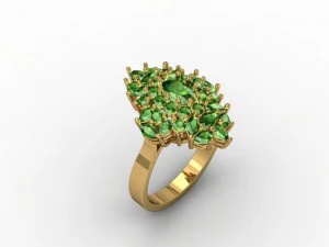 mücevher yüzük 3D Baskı Modeli