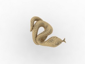 snake ring Modelo de Impressão 3D