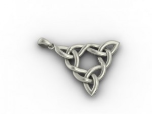 celtic pendant Model Cetak 3D