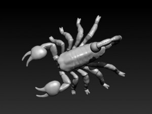 scorpion 3D 모델