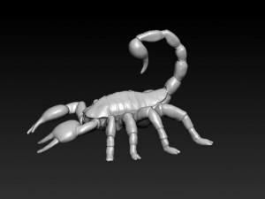 scorpion 3D 모델