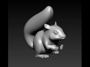scoiattolo Modello 3D