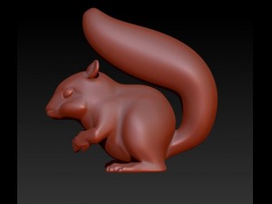 squirrel 3D 模型