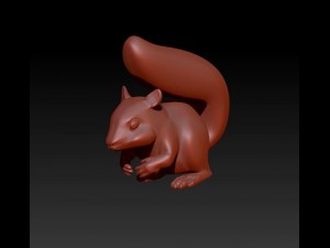 squirrel 3D 模型