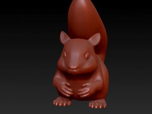 squirrel 3D 模型