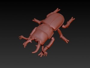 stagbeetle scarab 3D-Modell