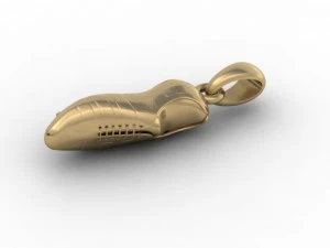 futbol kramponları kolye 3D Baskı Modeli