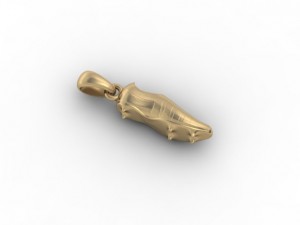 football boots pendant Model Cetak 3D