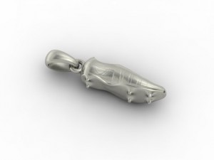 football boots pendant Model Cetak 3D