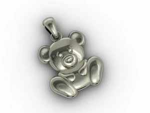 baby bear pendant 3D Print Model