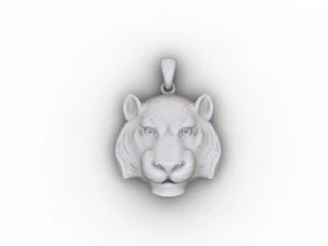tiger pendant 3D Print Model
