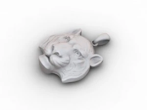 tiger pendant 3D Print Model