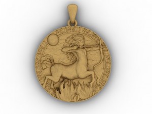 sagitarius pendant Modelo de impresión 3D