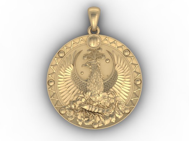 scorpion pendant Modelo de impresión 3D .c4d .max .obj .3ds .fbx .stl .blend 