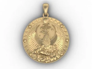 전갈 펜던트 3D 프린트 모델