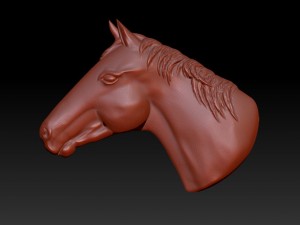 horse head 3D Модель