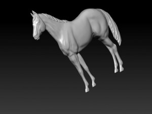 horse Model 3D