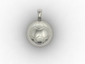 football ball pendant 3D Принт Модель