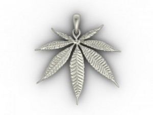 marijuana pendant Modèles 3D en vedette