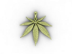 marijuana pendant Modèles 3D en vedette