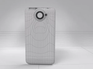htc one x 64gb 3D Model