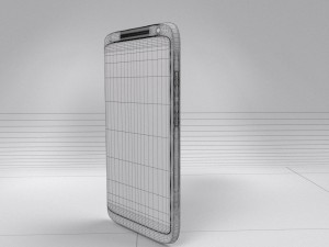 htc one x 64gb 3D मॉडल