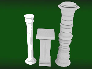 dos puntos Modelo 3D