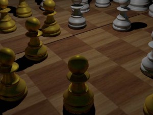 3d chess Modelo 3D