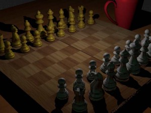 3d chess Modelo 3D