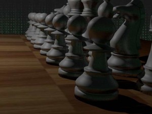 3d chess Modelo 3D