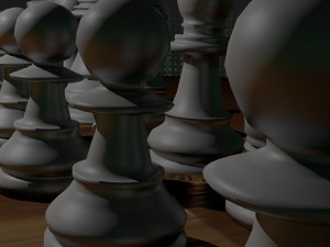 3d chess Modelo 3D