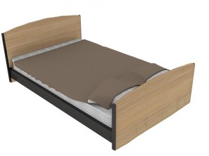 bed 3D Модель