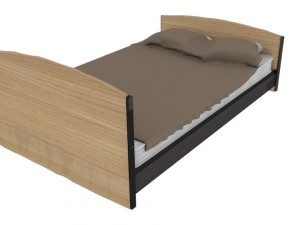 bed 3D Модель